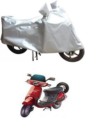 Autogard Two Wheeler Cover for Kinetic(Silver)