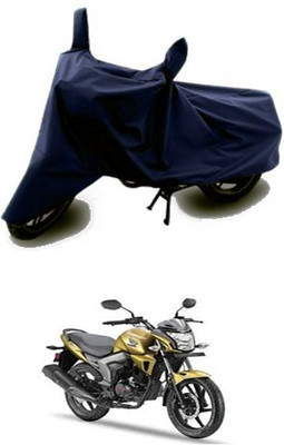 Blossom Trendz Two Wheeler Cover for Honda(Unicorn Dazzler, Blue)