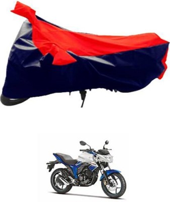 MSR STORE Two Wheeler Cover for Suzuki(Gixxer, Red, Blue)