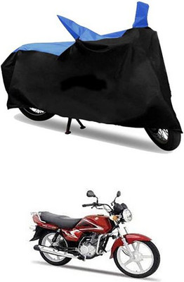 Autogard Two Wheeler Cover for Suzuki(Heat, Blue, Black)
