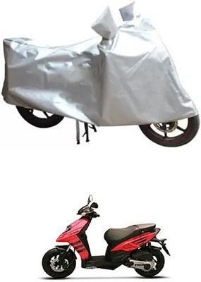 MSR STORE Two Wheeler Cover for Aprilia(Silver)
