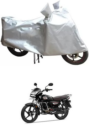 MSR STORE Two Wheeler Cover for TVS(Silver)