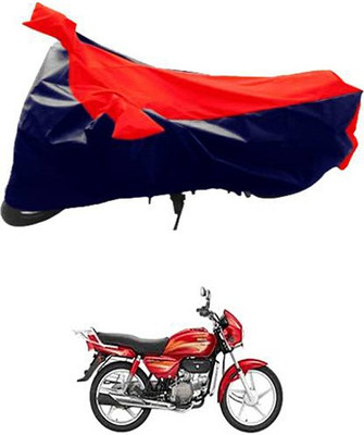 MSR STORE Two Wheeler Cover for Hero(Red, Blue)