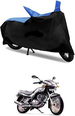 Autogard Two Wheeler Cover for TVS(Fiero F2, Blue, Black)