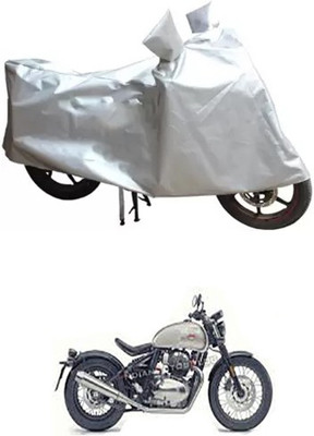 Autogard Two Wheeler Cover for Royal Enfield(Silver)