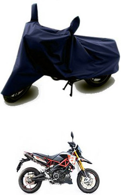 Blossom Trendz Two Wheeler Cover for Aprilia(Blue)