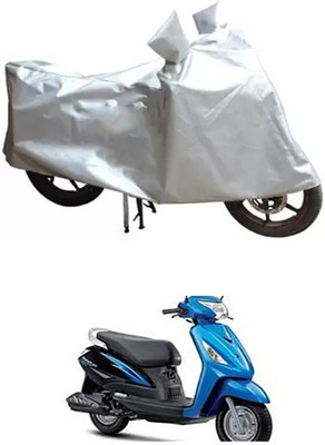 Autogard Two Wheeler Cover for Suzuki(Silver)