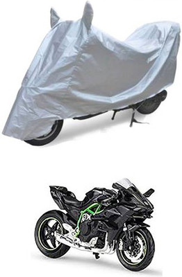 THE REAL ARV Two Wheeler Cover for Kawasaki(Ninja, Silver)