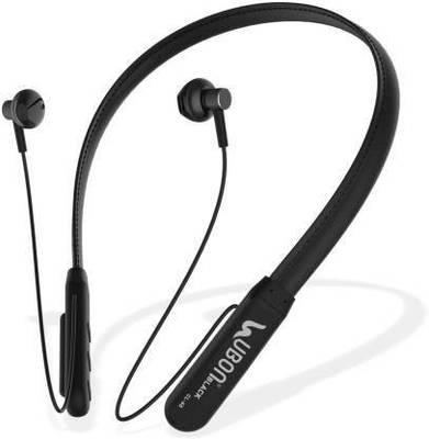 Vingajoy Ubon CL-60 Built-in magnetic earbuds Bluetooth Headset Bluetooth Headset  (Black, In the Ear)
