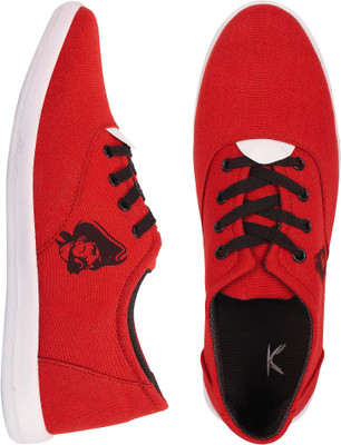 Kzaara Casuals For Men(Red , 10)