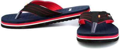Sparx Men Flip Flops(Navy, Black , 7)