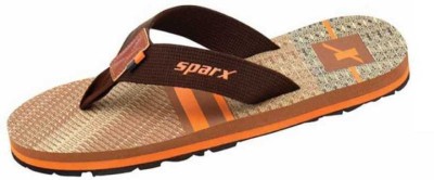 Sparx Men Slippers(Orange, Orange , 10)