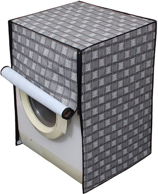 Nitasha Front Loading Washing Machine  Cover(Width: 66 cm, Grey)