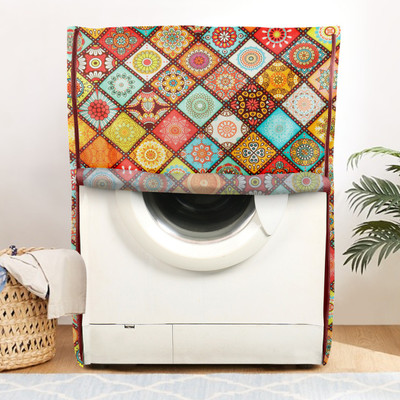 E-Retailer Front Loading Washing Machine  Cover(Width: 58 cm, Multicolor)