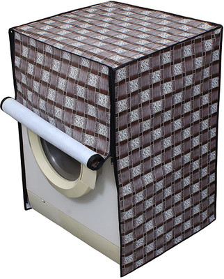 Nitasha Front Loading Washing Machine  Cover(Width: 66 cm, Grey)