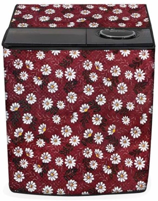Nitasha Semi-Automatic Washing Machine  Cover(Width: 80 cm, Red)