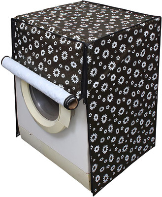 Nitasha Front Loading Washing Machine  Cover(Width: 61 cm, Black)