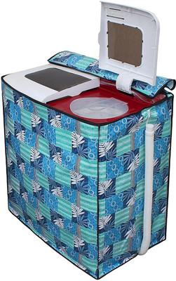Nitasha Semi-Automatic Washing Machine  Cover(Width: 83 cm, Blue)