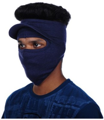 IM UNIQUE Blue Bike Face Mask for Men & Women(Size: Free,  Balaclava)