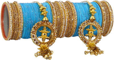 RENOY Metal Bangle Set(Pack of 68)