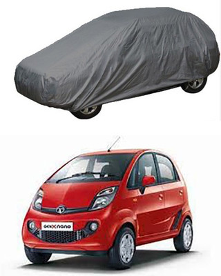 CoNNexXxionS Car Cover For Tata Nano Genx (Without Mirror Pockets)(Grey)