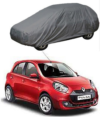 RAIN SPOOF Car Cover For Renault Pulse (Without Mirror Pockets)(Grey)