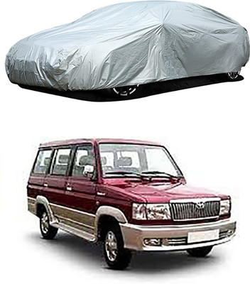 RAIN SPOOF Car Cover For Toyota Qualis (Without Mirror Pockets)(Silver)