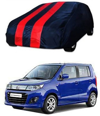 Royalrich Car Cover For Maruti Suzuki WagonR Stingray (Without Mirror Pockets)(Red, Blue)