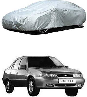 RAIN SPOOF Car Cover For Daewoo Cielo (Without Mirror Pockets)(Silver)