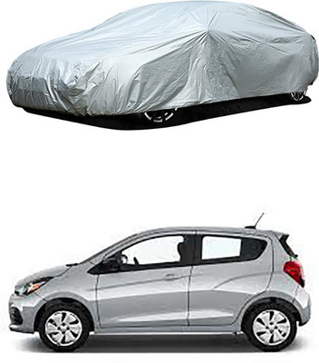 RAIN SPOOF Car Cover For Chevrolet Spark (Without Mirror Pockets)(Silver)