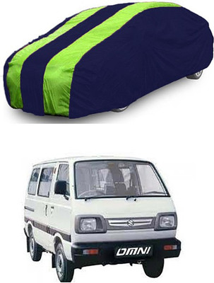 RAIN SPOOF Car Cover For Maruti Suzuki Omni (Without Mirror Pockets)(Green, Blue)