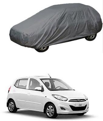 RAIN SPOOF Car Cover For Hyundai i10 (Without Mirror Pockets)(Grey)