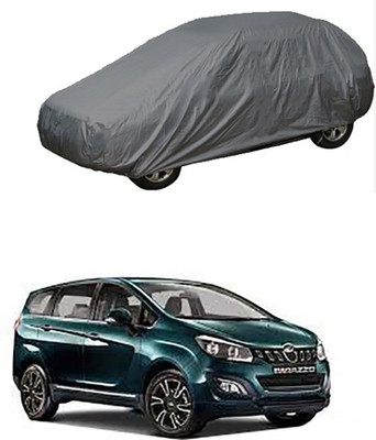 RAIN SPOOF Car Cover For Mahindra Marazzo (Without Mirror Pockets)(Grey)