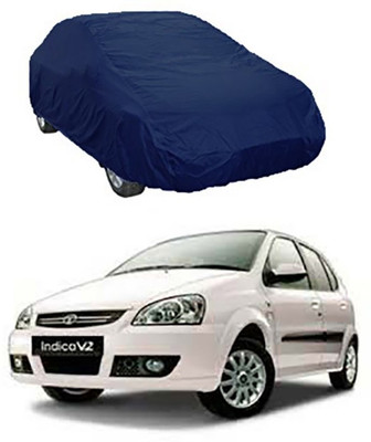 RAIN SPOOF Car Cover For Tata Indica V2 (Without Mirror Pockets)(Blue)