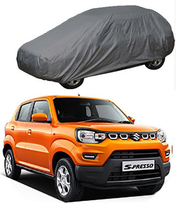 RAIN SPOOF Car Cover For Maruti Suzuki S-Presso (Without Mirror Pockets)(Grey)