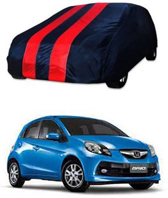 CoNNexXxionS Car Cover For Ford Ikon (Without Mirror Pockets)(Red, Blue)