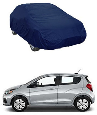 RAIN SPOOF Car Cover For Chevrolet Spark (Without Mirror Pockets)(Blue)