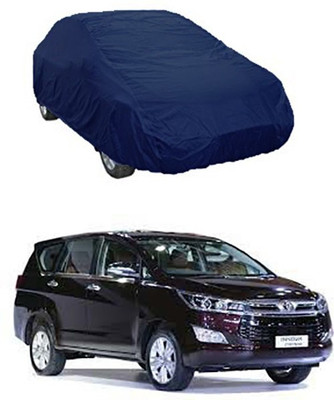 Royalrich Car Cover For Toyota Innova Crysta (Without Mirror Pockets)(Blue)