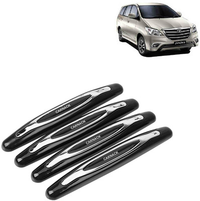 DvineAutoFashionZ Silicone, Plastic Car Door Guard(Black, Pack of 4, Toyota, Innova)