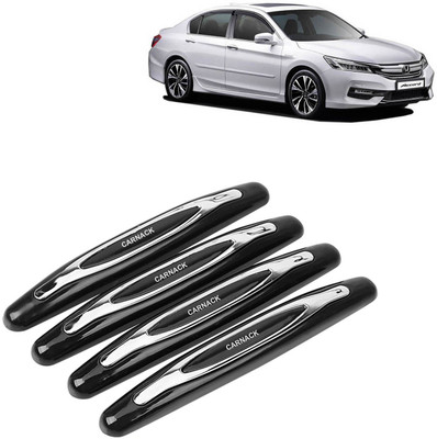 DvineAutoFashionZ Silicone, Plastic Car Door Guard(Black, Pack of 4, Honda, Accord)