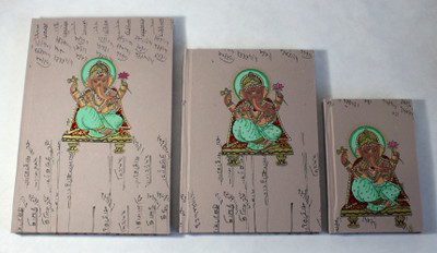 Camlon Exports Handmade A4 Diary Unruled 96 Pages(Lavender, Pack of 3)