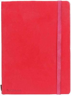 Jhingalala Handmade A4 Note Pad Ruled 166 Pages(Red)