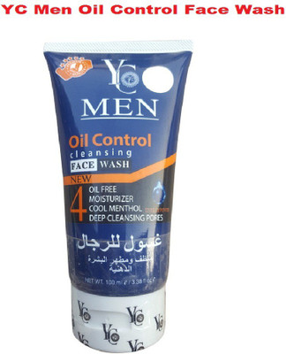 YC Men Oil Control  For Smooth And Soft Skin Face Wash(100 ml)