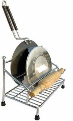 LoFtY Chakla/Belan Kitchen Rack Steel