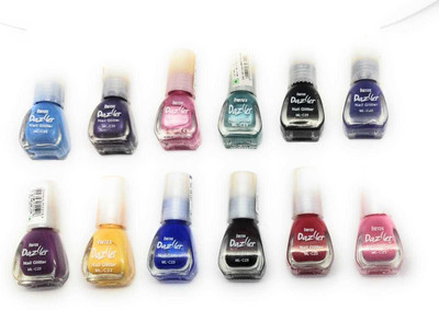 Eyetex dazller Nail Glitter 3029 Multicolor(Pack of 12)