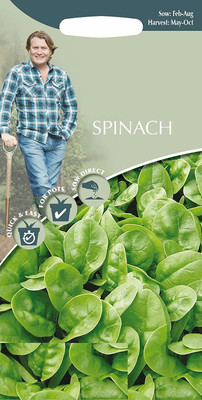 VibeX ™ LXI-449-Vegetable - Spinach Samish F1 Seed Seed(400 per packet)