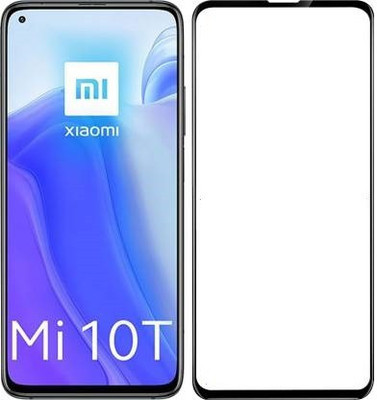 LIKEDESIGN Edge To Edge Tempered Glass for Mi 10T, Mi 10T Pro(Pack of 1)