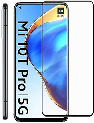 DSCASE Edge To Edge Tempered Glass for Mi 10T 5G(Pack of 1)