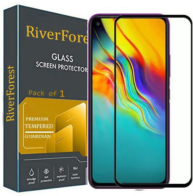 RiverForest Tempered Glass Guard for Poco X3(Pack of 1)