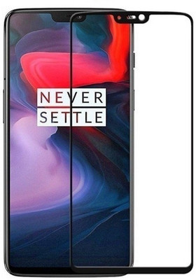 welldesign Edge To Edge Tempered Glass for OnePlus 6(Pack of 1)